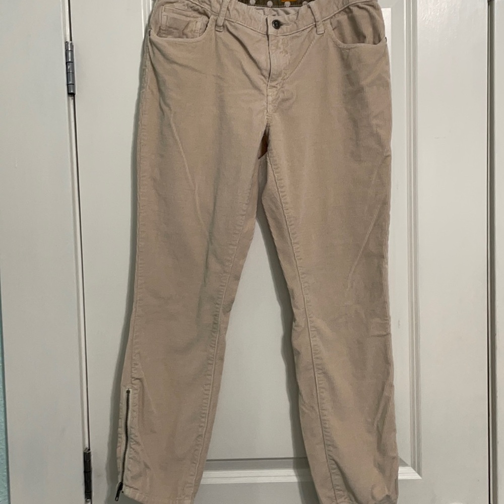 Pilcro and the letterpress ladies cord pants